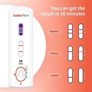 Teste Rápido de Anticorpos para Diagnóstico de FIP (Vírus da Peritonite Infecciosa Felina) Sabervet FIP FIPV - Product Image 6