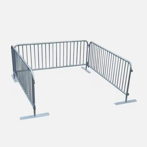 Nhà máy trực tiếp động vật Lồng thép mạ kẽm lợn trang trại thiết bị lợn vỗ béo bút với Thùng gian hàng hoàn thiện cho động vật - Product Image 2