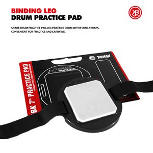 JBK 10 Inch <strong>Practice</strong> Percussion Silicone Rubber Snare <strong>Pad</strong> Drumming Drum <strong>Practice</strong> <strong>Pad</strong> Kit - Product Image 5