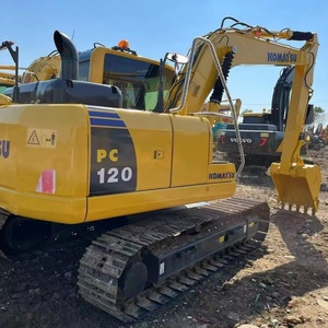 Nueva Llegada: Excavadora Hidráulica Usada Komatsu PC120 56 55 60 70 78 de Japón, Excavadora de Orugas Usada de Segunda Mano Komatsu PC110 120 130 160 - Product Image 1