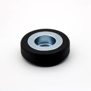Roue anti-collision pour porte d'ascenseur, diamètre extérieur 33 mm, diamètre intérieur 8 mm, roue tampon en métal pour ascenseur de chantier - Product Image 4