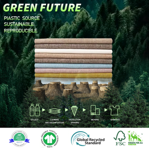 Изготовленный на заказ 170GSM COOLMAXT/полиэстер/ECOVE вискоза ткань смешанная ткань сплетенная легкая прочная саржевая Ткань Текстиль для одежды - Product Image 6