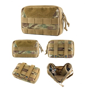 Large Admin Utility Tool Pouch Tactical Molle <b>Accessories</b> Waist Belt Pouch Bag Multi-Purpose Made of Durable Polyester Nylon - Product Image 6