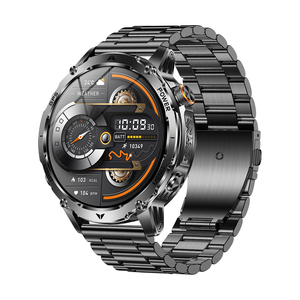 นาฬิกาอัจฉริยะ TKYUAN AK102 GPS รองรับการโทรผ่านบลูทูธ ตรวจสอบสุขภาพ แจ้งเตือนข้อความ แบตเตอรี่ขนาดใหญ่ นาฬิกาสมาร์ทวอทช์สำหรับผู้ชาย เหมาะสำหรับกิจกรรมกลางแจ้ง - Product Image 4