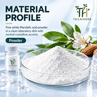 Acide mandélique de qualité alimentaire - AHA hydrosoluble pour les mélanges de soins végétaliens