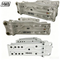 Ciseaux hydrauliques de démolition robustes HB30G 150 mm pour travaux de construction 25-30 tonnes, marteau brise-roche diamètre HB20G HB30G HB40G HB50G