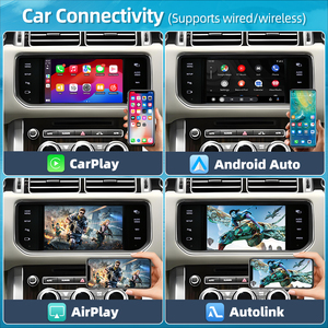Junsun Adaptateur <span class=keywords><strong>Carplay</strong></span> sans fil pour Land <span class=keywords><strong>Rover</strong></span> Jaguar <span class=keywords><strong>Range</strong></span> <span class=keywords><strong>Rover</strong></span> <span class=keywords><strong>Evoque</strong></span> Discovery 2012-2016 <span class=keywords><strong>2018</strong></span> avec boîtier de module AirPlay Auto - Product Image 2