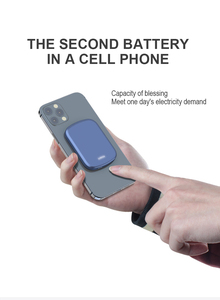 แบตเตอรี่สำรองไร้สาย 10000mAh 20W แบบแม่เหล็ก รองรับการชาร์จเร็ว สำหรับ <span class=keywords><strong>iPhone</strong></span> 15 14 <span class=keywords><strong>13</strong></span> 12 <span class=keywords><strong>Pro</strong></span> <span class=keywords><strong>Max</strong></span> Plus Mini - Product Image 4