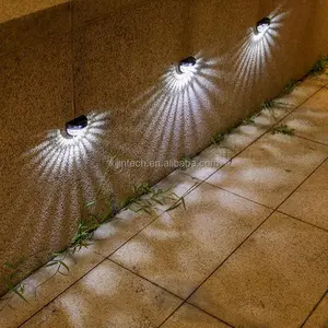 Señalización energía solar cartelera iluminación LED pared solar luz LED al aire libre