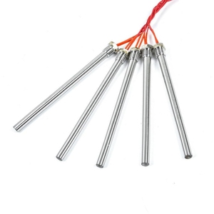 SS vít phù hợp kháng sưởi ấm Ống Chủ Đề Công nghiệp 1 "BSP 100mm Cartridge nóng 220V 300W - Product Image 5