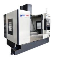 Centro de mecanizado vertical VMC850 de alta precisión CNC personalizado multifuncional con sistema de control Fanuc de alta precisión