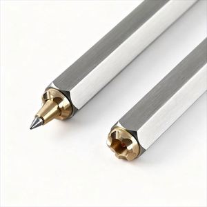 Hot-selling Brass and Stainless Steel Metal Ballpoint <b>Pen</b> with logo Luxury Signature <b>Pen</b> Custom <b>Pen</b> Suitable for Corporate Gifts - Product Image 3