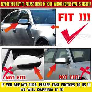 1 Par de Cubiertas para Espejos Retrovisores Laterales de Coche, Carcasas para BMW E60 E61 2003 2004 2005 2006 2007 2008 - Product Image 2