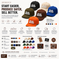 Gorra de Béisbol de 5 Paneles con Parche Bordado, Venta al Por Mayor, Logotipo Personalizado, Gorra Vintage con Cierre a Presión, Estilo Urbano, para Campismo y Actividades al Aire Libre, Unisex