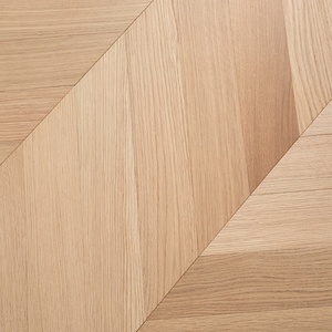 Suelo de Madera de Roble Blanco de Tres Capas, Diseño de Espina de Pescado, Moderno, Liso, Impermeable, con Sistema de Clic, para Viviendas, Almacenes y Salones - Product Image 2