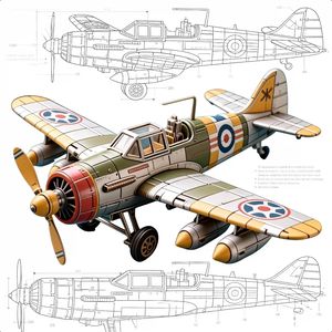 Üst Düzey Özel Yapım Çocuk Uçak Modeli Oyuncakları DIY Uçak Modeli Koleksiyonluk Oyuncaklar Toptan Klasik Oyuncaklar - Product Image 2