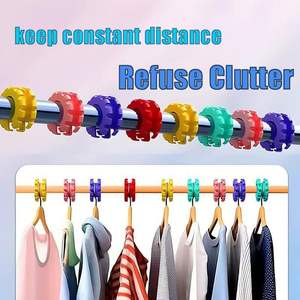 YDS cintre <span class=keywords><strong>anneau</strong></span> fixe crochet coupe-vent cintre entretoise Anti-Off cintre crochet de fixation pour vêtements - Product Image 3