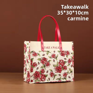 Bolsa de Mano de Lona Plegable, Reutilizable y Ecológica de Alta Gama, Personalizada, Tridimensional, Lista para Usar, para Compras - Product Image 2