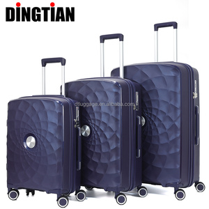 Soft Luxury Small Carry-On Luggage Set Unisex TSA Lock PP with Aluminum Spinner Wheels <strong>Hard</strong> <strong>Shell</strong> Import <strong>Suitcase</strong> on Wheels - Product Image 6