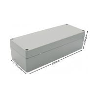Boîtier de protection extérieur en aluminium IP66 pour équipements industriels et dispositifs de terrain