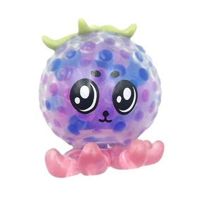 Jouets de décompression à succès : Perles de fruits colorées en TPR, balles anti-stress souples à pincer, cadeaux promotionnels pour enfants garçons et filles - Product Image 4