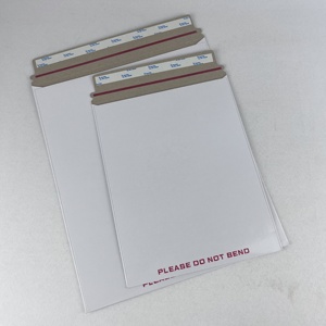 ซองจดหมายกระดาษแข็งสีขาว ซองไปรษณีย์กระดาษแข็งสีขาว สำหรับจัดส่งภาพถ่าย <span class=keywords><strong>เอกสาร</strong></span> และอุปกรณ์บรรจุภัณฑ์ - Product Image 4