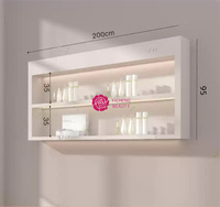 Étagère de présentation personnalisée Yicheng Beauty pour produits cosmétiques et soins de la peau, présentoir de salon de beauté, présentoir à ongles à vendre