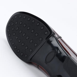 LeFou – chaussures à enfiler artisanales pour hommes, en cuir de vache respirant, chaussures de mariage de luxe, rouge vin, mode automne - Product Image 4