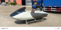 Mini Jet Ski Électrique en Acier avec Batterie au Lithium PE, Planche de Surf Aquatique Haute Vitesse, Karting Nautique Certifié CE 1-2 Personnes