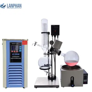 RE-501 5L Rotary Evaporator Used For Mushroom Solvent Extraction Freeze Dryer