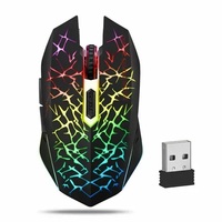 Souris de jeu filaire USB RGB de dernière génération pour accessoires informatiques