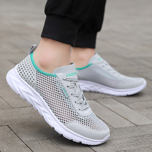 Người Đàn Ông Của Tất Cả Các Màu Đen Thoáng Khí Lưới Giản Dị Giày Thể Thao Phong Cách Thể Thao Với Hợp Thời Trang Mềm EVA Đế Mùa Đông Giản Dị Giày - Product Image 4