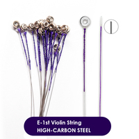 NAOMI – cordes de violon en Nylon V138 E A D G pour cordes de violon de taille 4/4 à 3/4, cordon en Nylon à noyau al-mg
