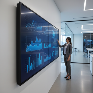 Pantalla Táctil Infrarroja LED YINGTOUCH de 150 Pulgadas, Tamaño Personalizable, Relación de Aspecto 16:9, Marco Externo Interactivo para Negocios - Product Image 1