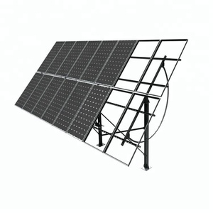 Structure de montage au sol <span class=keywords><strong>pour</strong></span> panneaux solaires photovoltaïques à <span class=keywords><strong>poteau</strong></span> unique en acier - Product Image 5