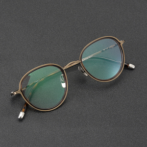 SH0075 Titanium Acetate Combination High Quality Spectacles Eyeglasses Frame Hot Sale Optical Eyewear Frame Men Women <strong>Glasses</strong> - Product Image 1
