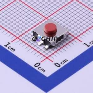 K2-1157SW-C3SW-04 Tactile Switch SMD-5P,6.2x6.2mm Switch 1.8N Vertical Mount 6.2mm 6.2mm - Product Image 1