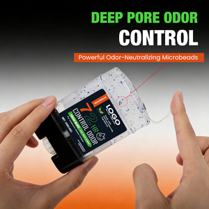 Desodorante en Gel Antitranspirante de Marca Privada con Control de Olor de 72 Horas, Bloquea el Sudor, Frescura Todo el Día, Acabado Natural para la Piel, Unisex, Ingredientes Naturales - Product Image 2