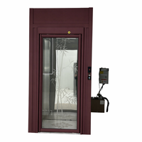 Ascenseur hydraulique résidentiel personnalisé pour 2 à 4 étages, ascenseur moderne pour appartement et villa