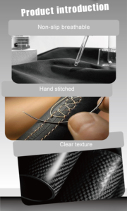 Volant sport haut de gamme en fibre de carbone avec affichage numérique LED de régime moteur intégré, pièces de modification compatibles Cadillac <span class=keywords><strong>Escalade</strong></span>, fournisseur mondial - Product Image 6