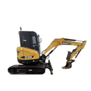 Excavadoras de 3.5 Toneladas de Buen Rendimiento, Mini Excavadoras SY35U en Venta, Envío Gratis, Mini Excavadora - Product Image 1