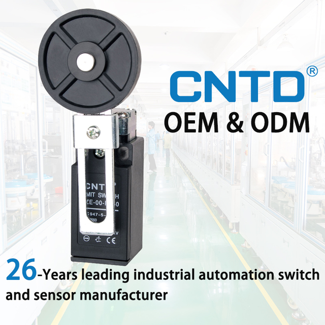 CNTD CZE-00-FI/50 Vertical 6A 250VAC Waterproof IP66 Safety Limit Switch NC/NO Type 6A 250VAC Safety Vertical Limit Switch