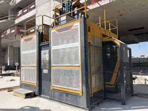 Китайский бренд, двухклетчатый строительный подъемник, пассажирский подъемник, SC200/200FS1, сердечник коробки передач для Южной Америки, строительный подъемник - Product Image 5