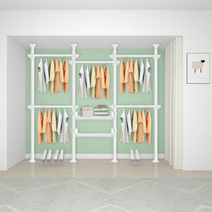 Séchoir à linge robuste de 38 mm, porte-vêtements, support de séchage, support télescopique pour vêtements - Product Image 2