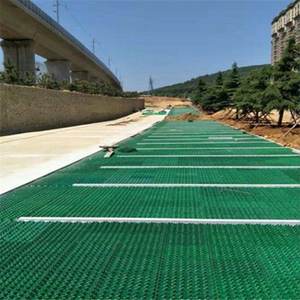 Grille de gravier pour terrain de stationnement Pavé d'herbe en plastique Grille de gravier pour allée Pavé d'herbe Pavé de gazon <span class=keywords><strong>Pelouse</strong></span> Cellule de grille en polypropylène - Product Image 5