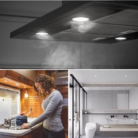 Mini Projecteur LED Moderne pour Extérieur IP65 Étanche 12V 24V Ultra-Mince RGBW Downlight pour Plafond Salle de Bain Lampe 3W E27/B22 Base