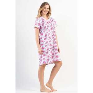 Camisón Corto de Mujer Hely con Estampado Floral, Ropa de Dormir Tejida - Product Image 4