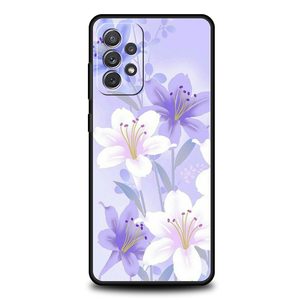 Beauté Fleurs Feuilles étui pour samsung A51 A71 A21S A12 A11 A15 A25 A31 A41 A52 A32 A23 <span class=keywords><strong>A33</strong></span> A53 A73 A03S A05S A13 <span class=keywords><strong>5G</strong></span> A72 Couverture - Product Image 5