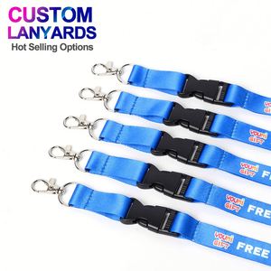 Wholesale Cheap Customised Personalized Logo Silk Screen Printing Keyring Airline Aviation Neck Strap <b>Lanyard</b> - Product Image 1