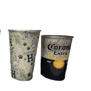 hot sell ice cream aluminum cups aluminum cold drink chill recyclable cup color changing cup Useful le